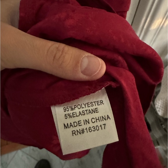 DIVA MINI DRESS DEEP RED - Picture 10 of 10